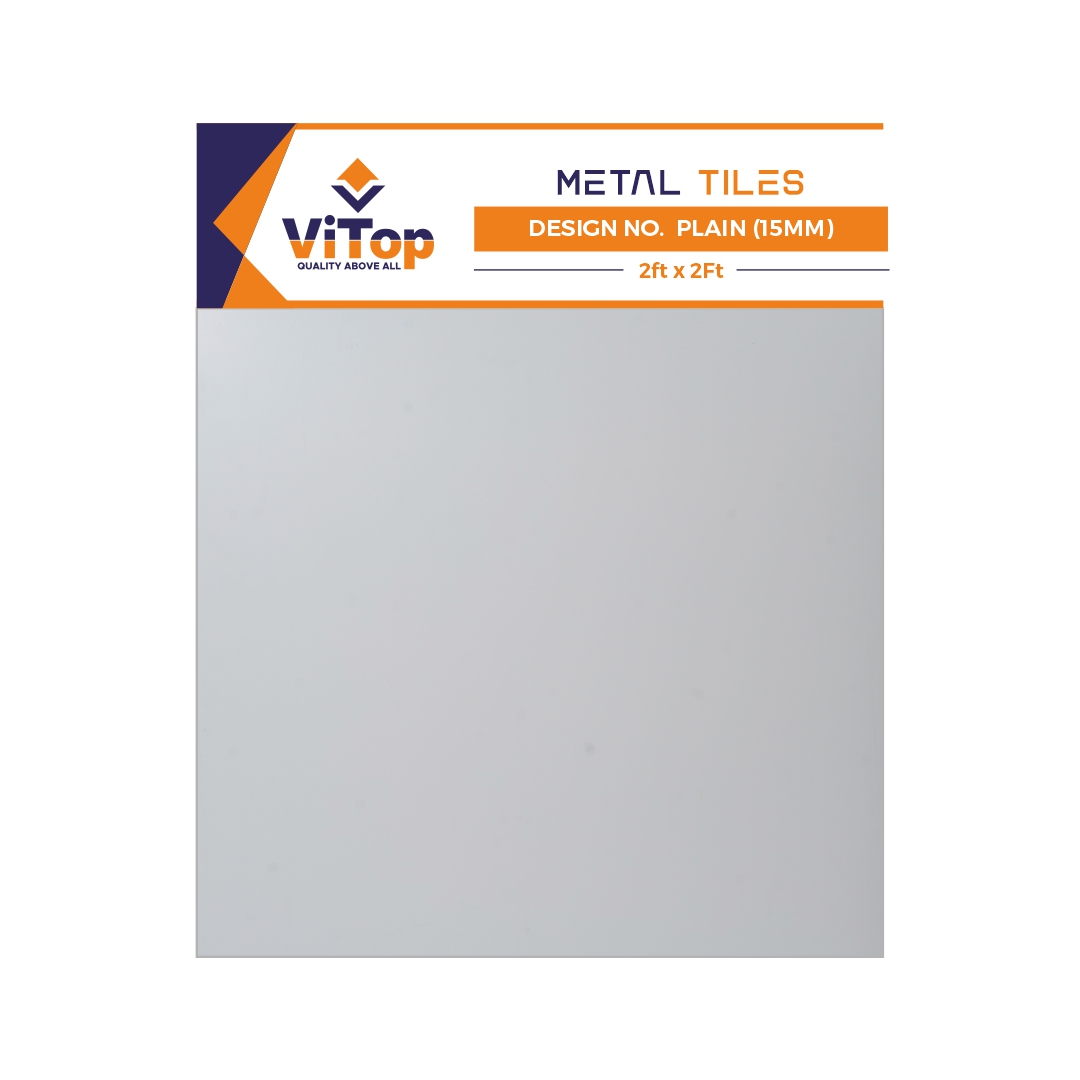 15MM PLAIN METAL TILES