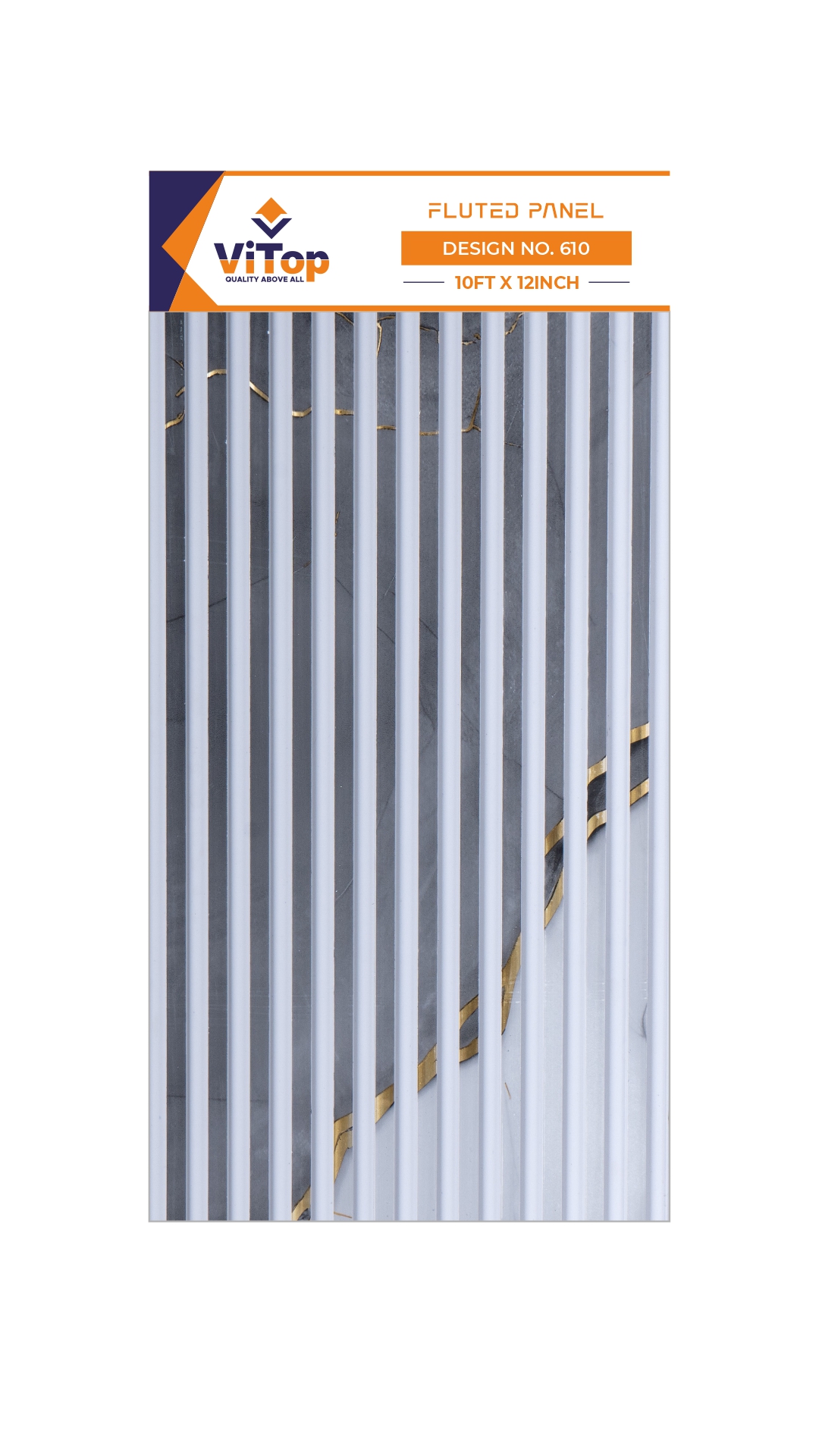 FLUTED PANEL DESIGN NO : 610