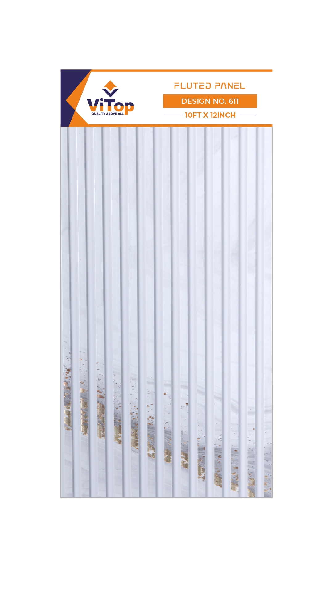 FLUTED PANEL DESIGN NO : 611