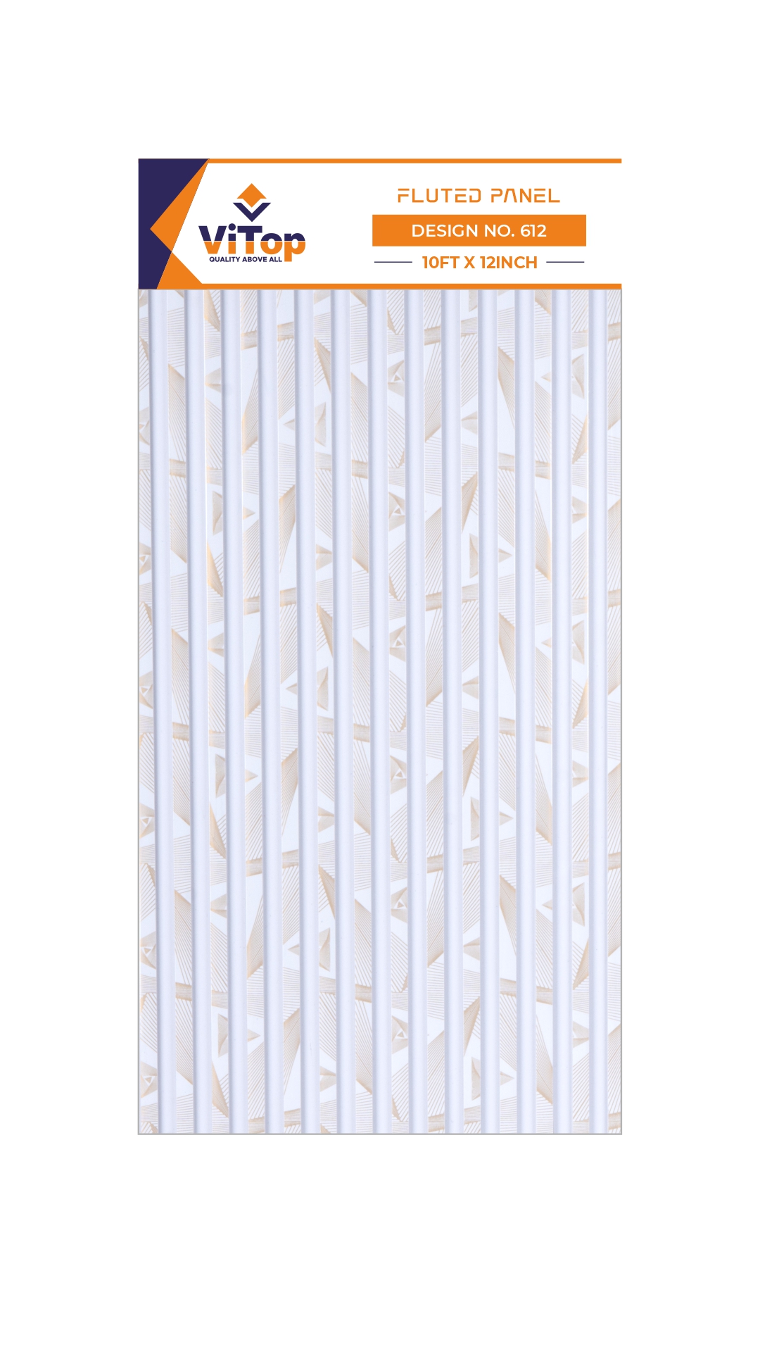 FLUTED PANEL DESIGN NO : 612