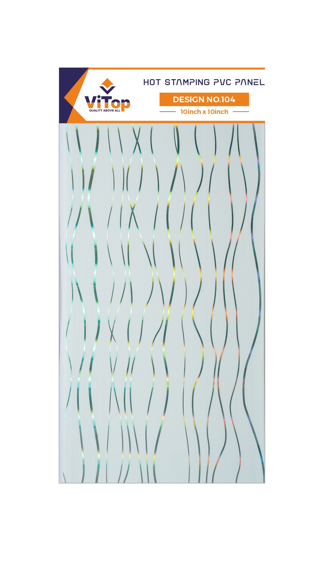 HOT STAMPING DESIGN NO : 104